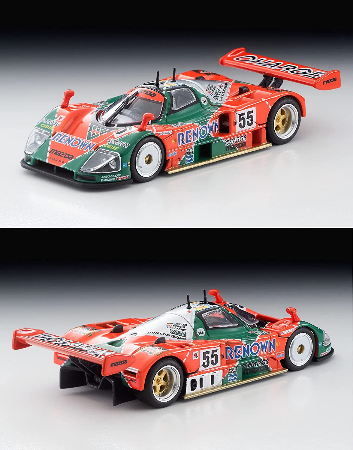 1/64 LV-N マツダ787B 55号車 保存仕様「トミカリミテッドヴィンテージ