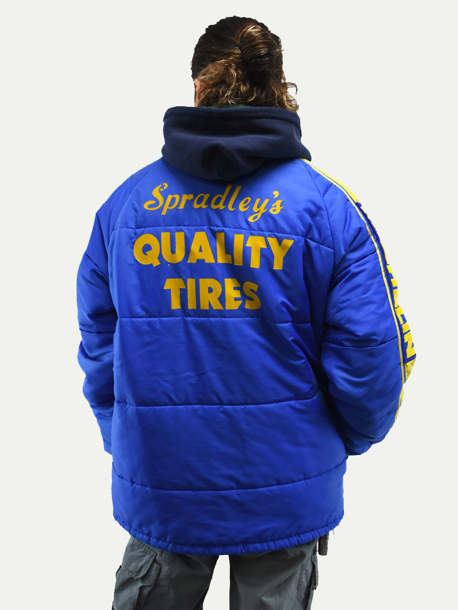 70's Swingster ''MICHELIN'' レーシングジャケット 表記(M) バック