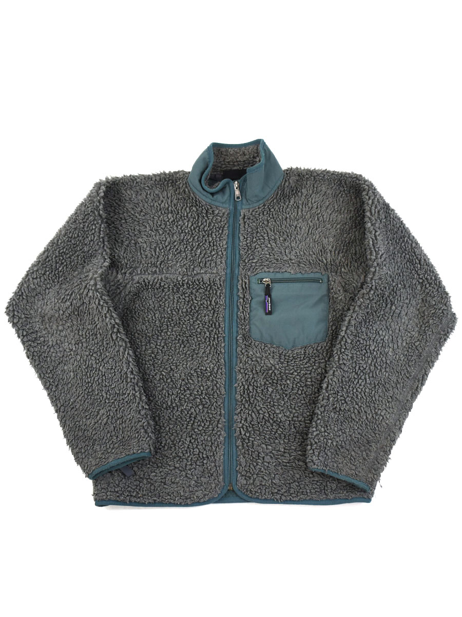 00's パタゴニア クラシックレトロカーディガン チャコールヘザー 表記