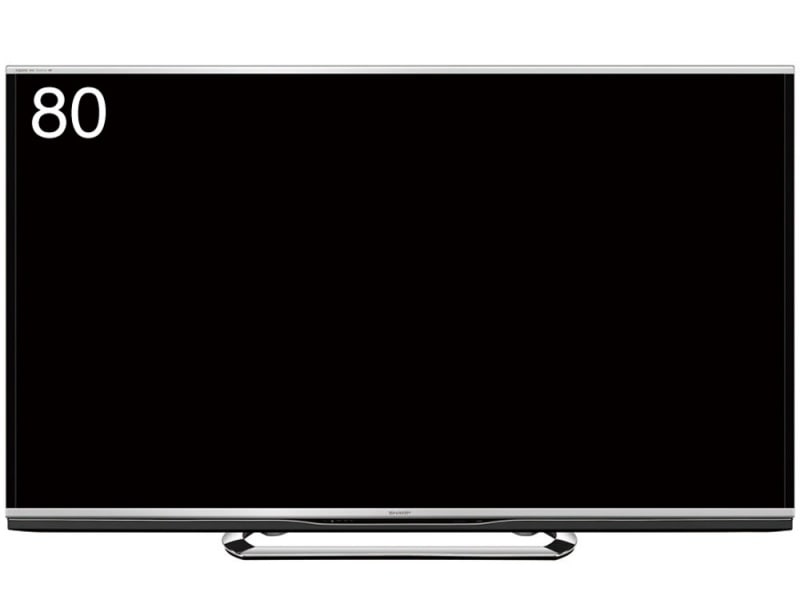 AQUOS クアトロン 3D LC-80XL9 [80インチ] | 液晶テレビ,SHARP