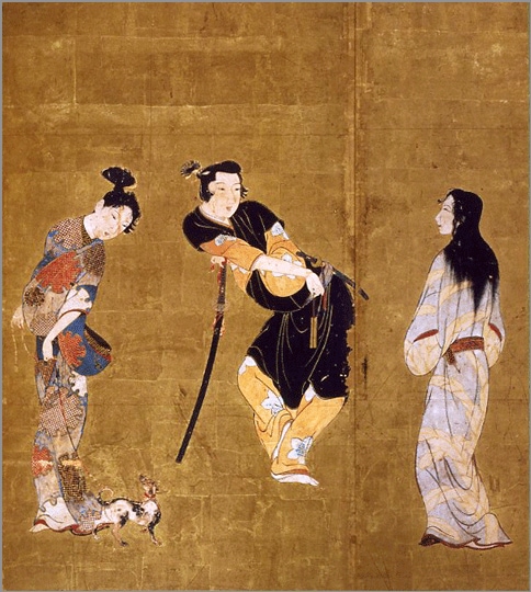 色紙〈国宝 彦根屏風(部分)〉京都便利堂オンラインショップ