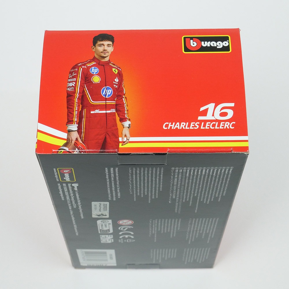 BBURAGO 1/43スケール フェラーリ SF24 ルクレール &サインツ F1 2024