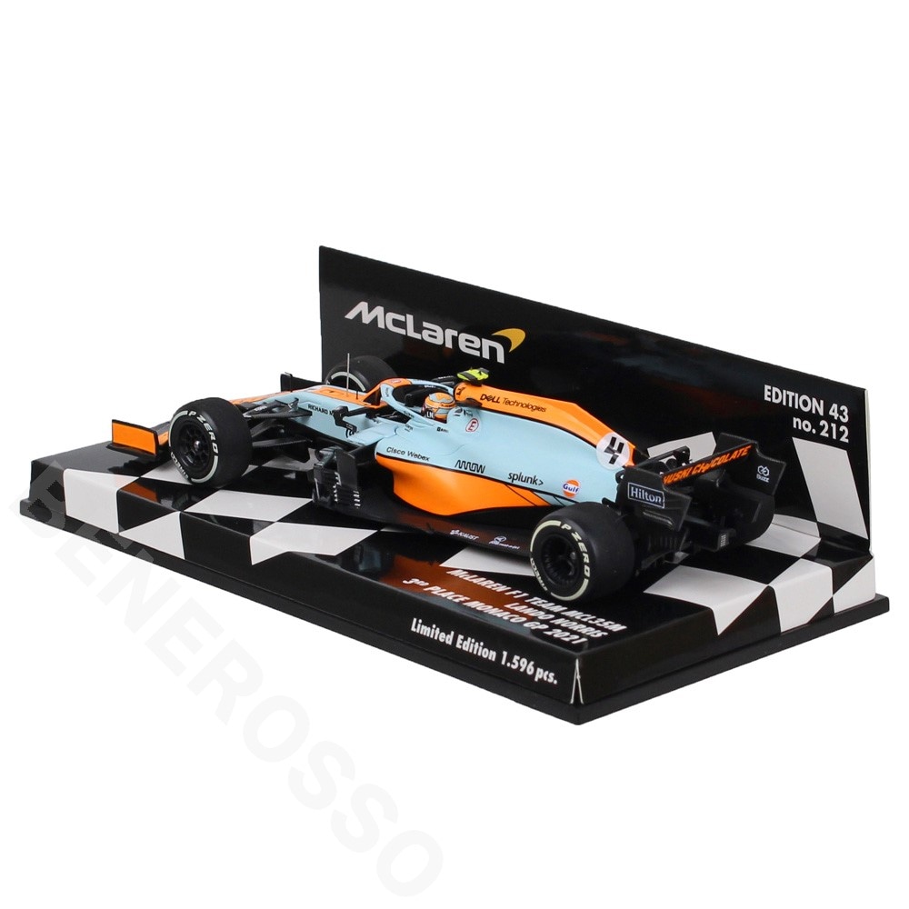 MINICHAMPS 1/43スケール マクラーレン F1 チーム MCL35M L.ノリス