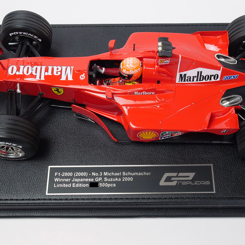 TOPMARQUES 1/18 フェラーリ F2000 2000 日本GPウィナー #3 M