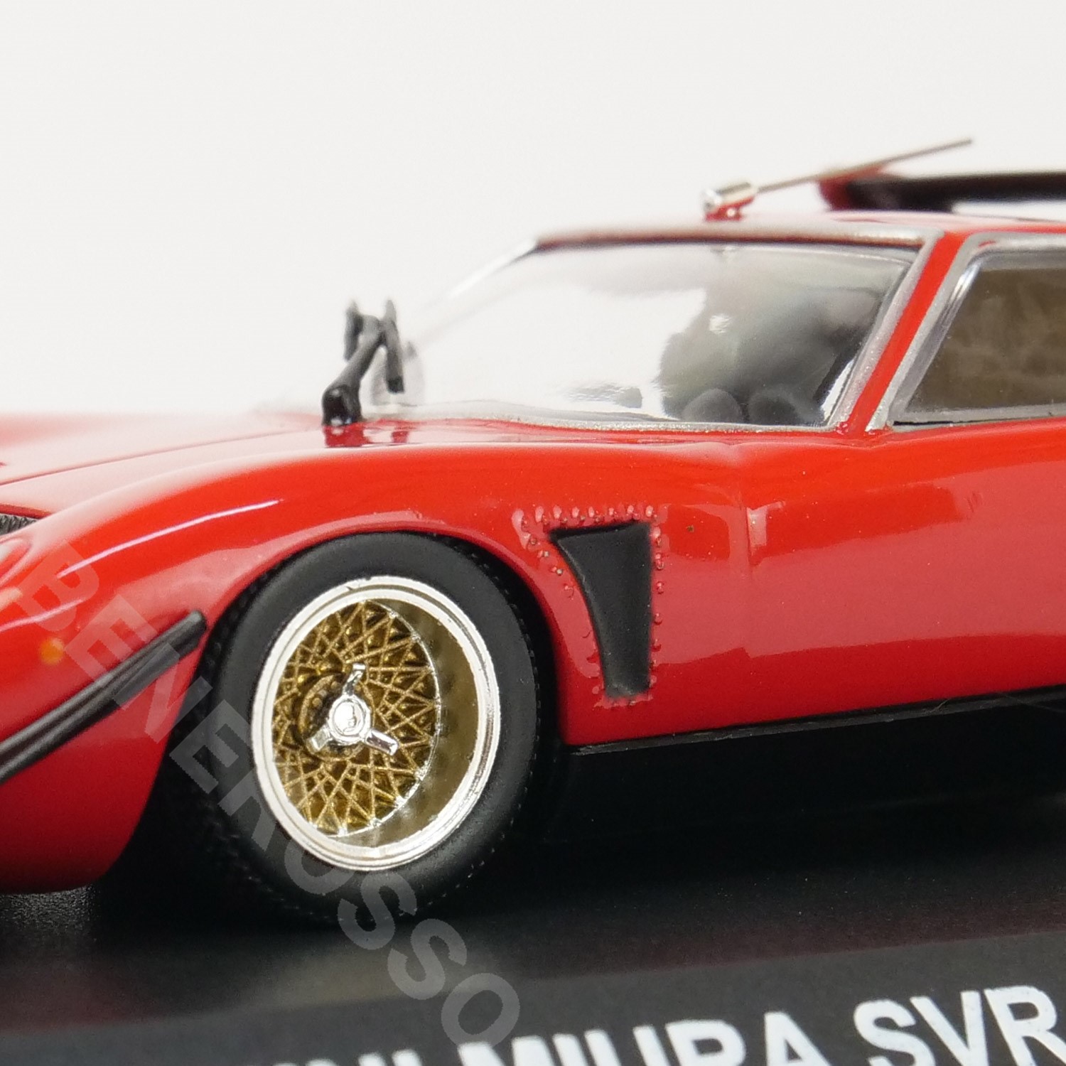 京商 1/43スケール ランボルギーニ ミウラ SVR (レッド/ブラック