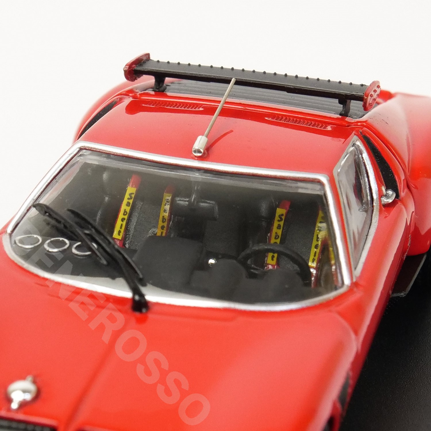 京商 1/43スケール ランボルギーニ ミウラ SVR (レッド/ブラック