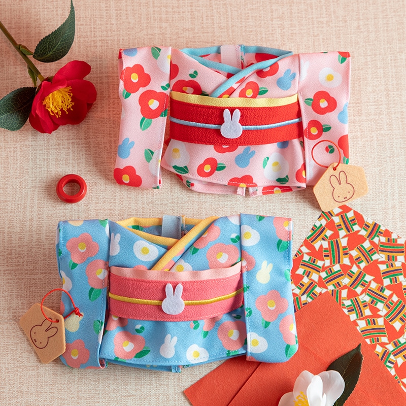 Flower Miffy 着せかえお洋服 振袖かんつばき アートフラワーセット