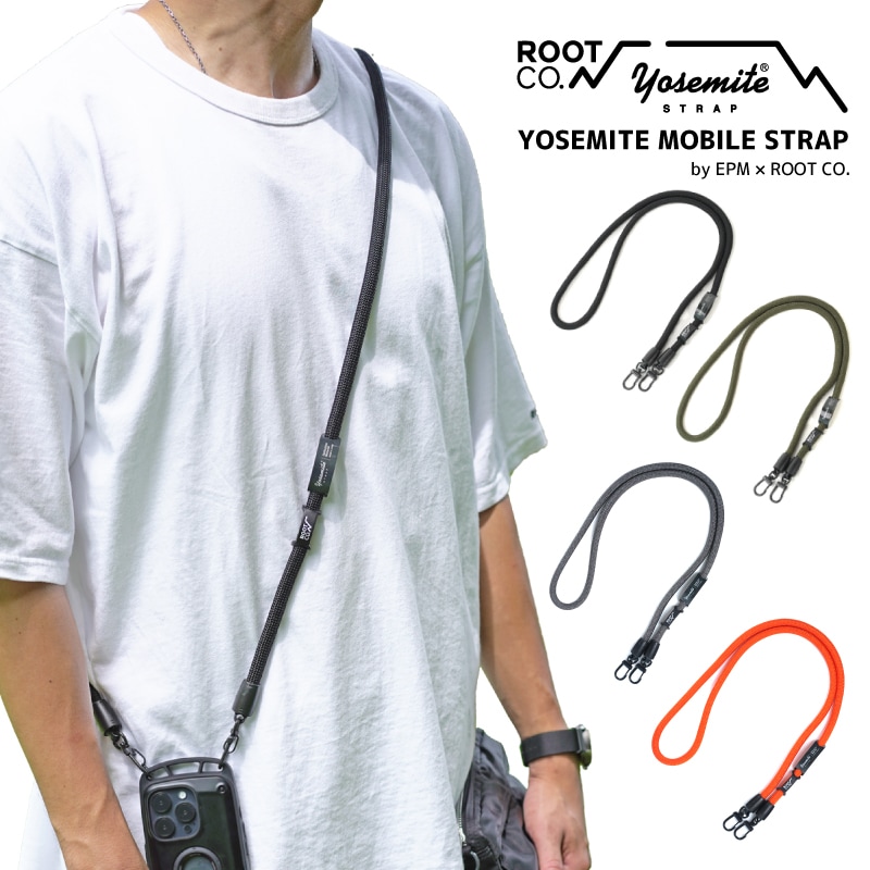 EPM × ROOT CO. ルートコー コラボ ヨセミテ モバイルストラップ 日本