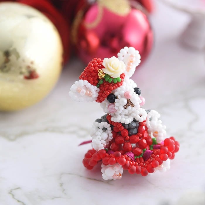 子うさぎ～Happy X'mas～ 【ビーズマニア】 | アイテムで探す,モチーフ