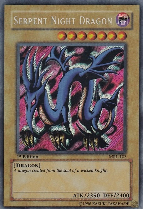 Serpent Night Dragon /エビルナイト・ドラゴン《1st》[旧ｱｼﾞｱｼｰｸﾚｯﾄ
