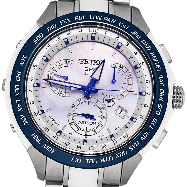 中古】【世界3000本限定】SEIKO セイコー アストロン デュアルタイム