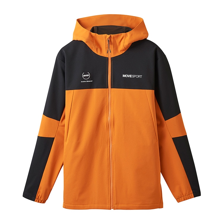 デサント ムーブスポーツ HEATNAVI ソフトシェル バックロゴ