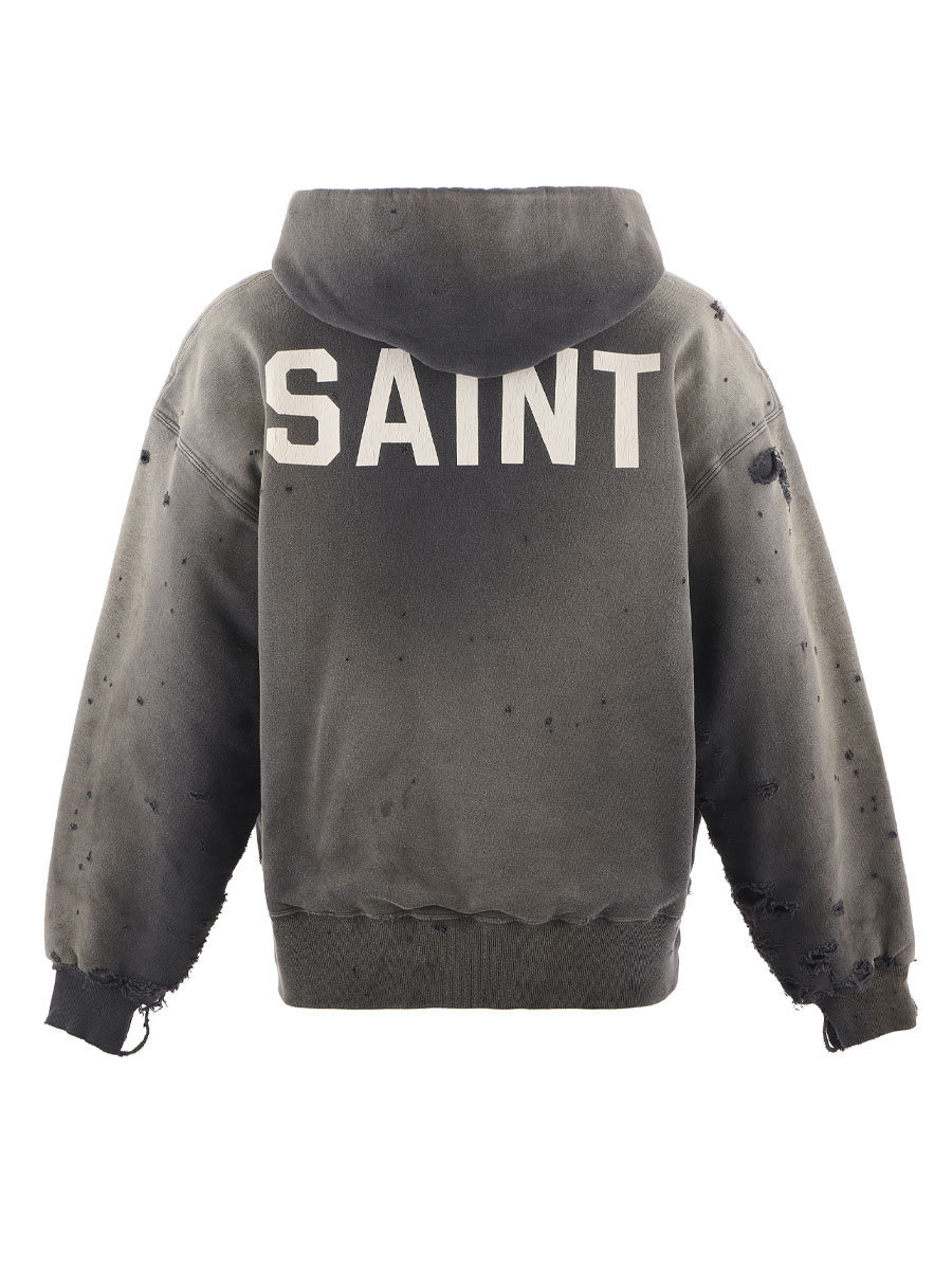 SAINT Mxxxxxx X BerBerJin DOUBLE FACE HOODIE SAINT BLACK | すべて