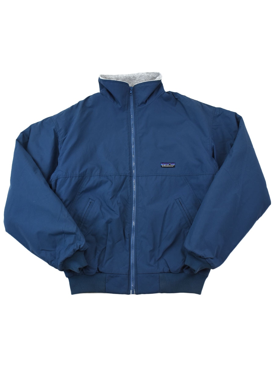 80's パタゴニア シェルドシンチラジャケット スレートブルー 実寸(M位