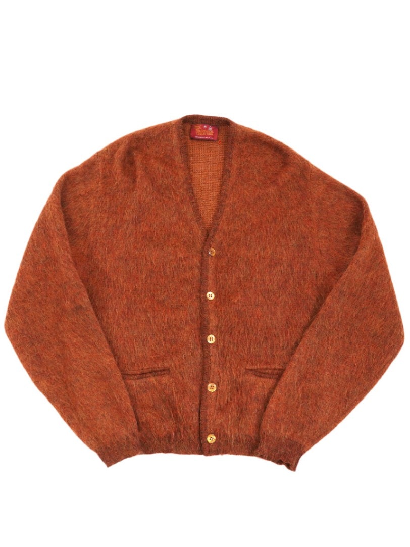 60's Sears TRADITIONAL COLLECTION モヘア ニットカーディガン 表記(M