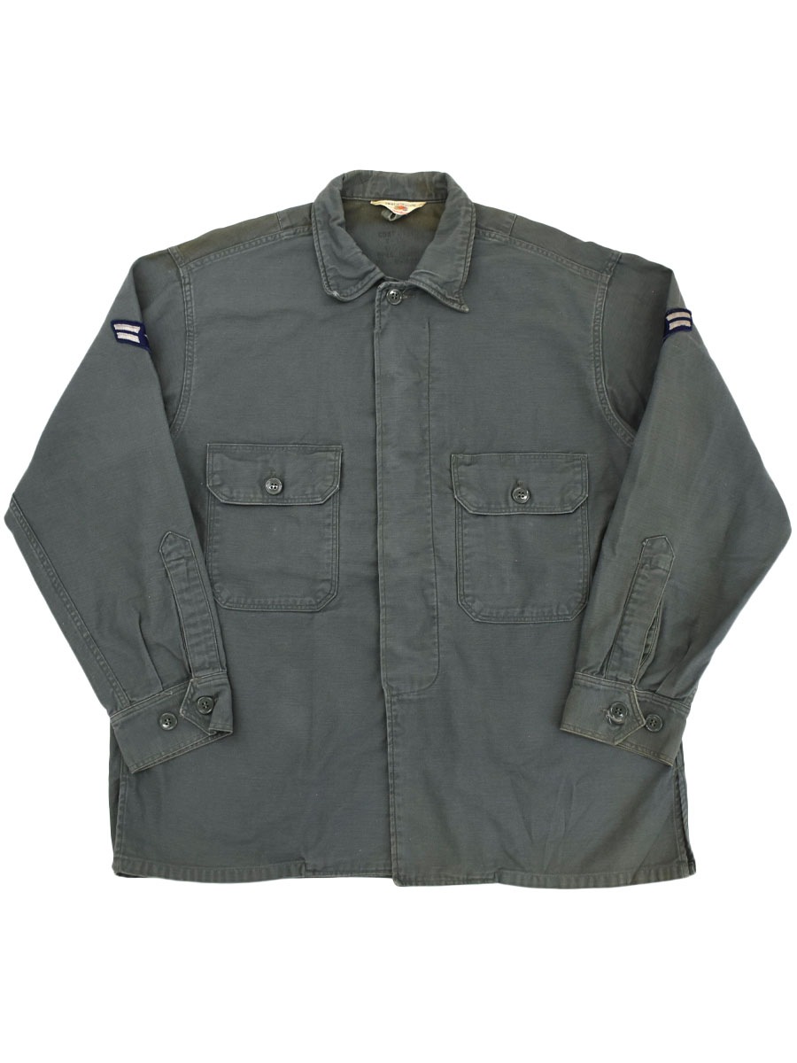 50's～ FRUIT OF THE LOOM USAF ユーティリティシャツ 表記(XL) | SOLD