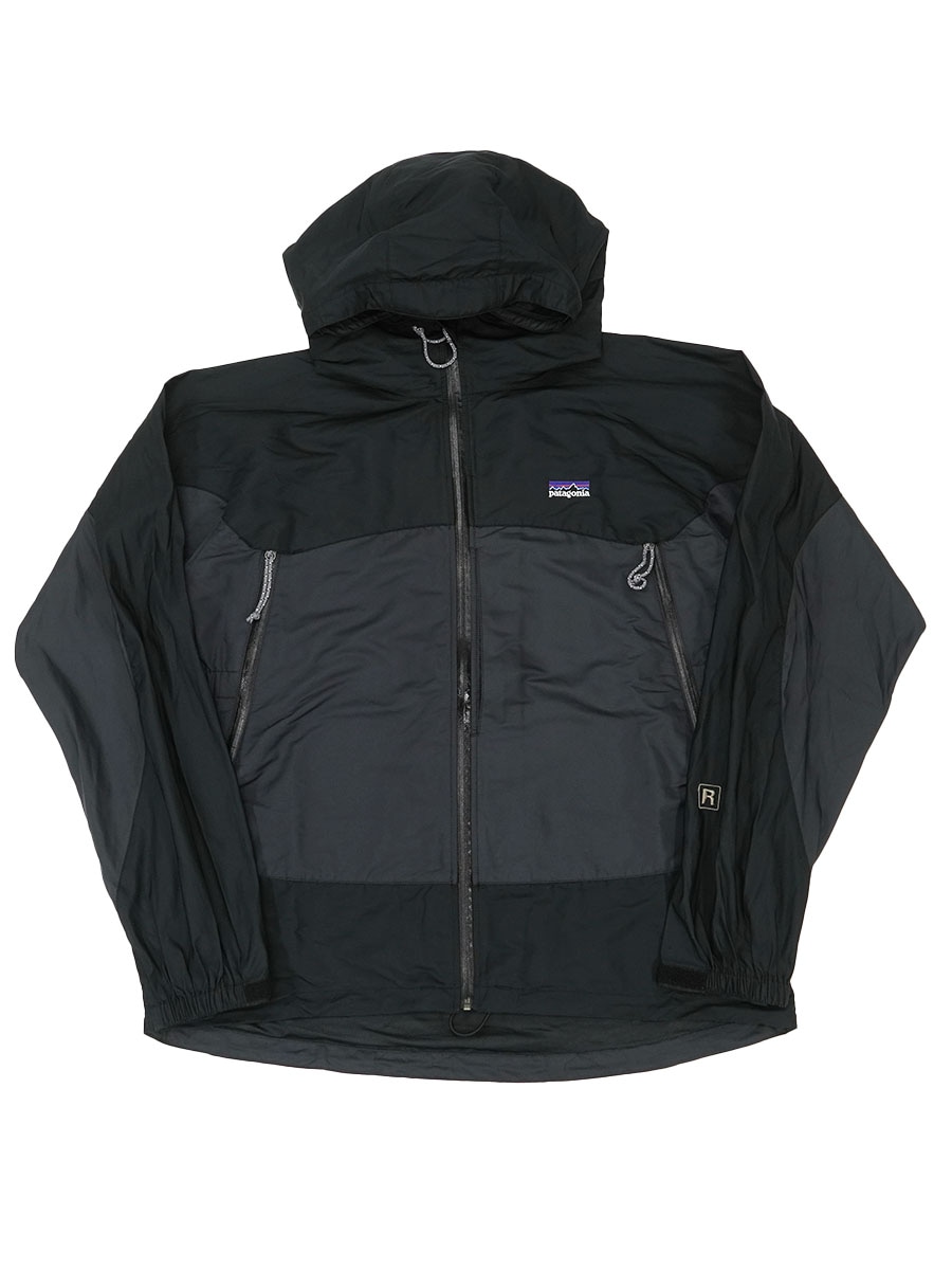 02's パタゴニア エッセンシェルジャケット ブラック 表記(L) | すべて