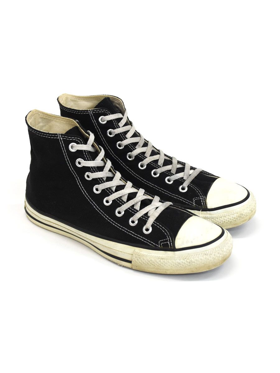 90's コンバース オールスター HI ブラック 表記(10 1/2) USA製
