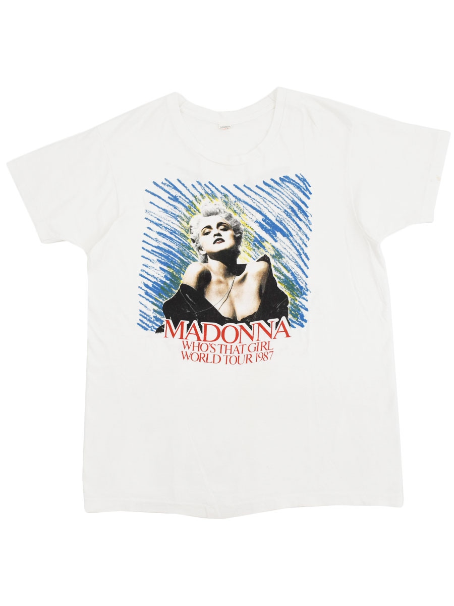 80's FRUIT OF THE LOOM マドンナ ''WHO'S THAT GIRL WORLD TOUR 1987