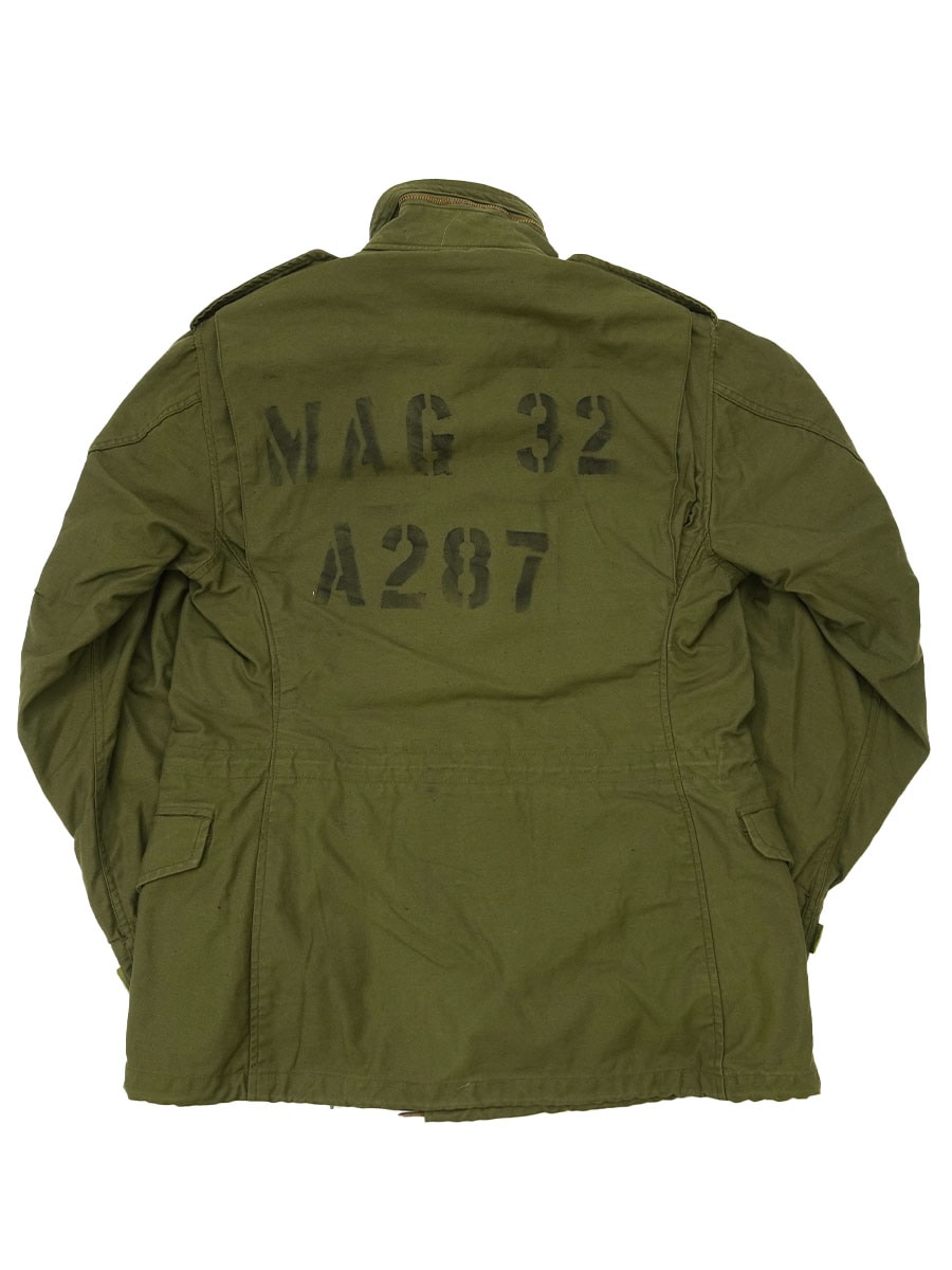 80's U.S.ARMY M-65 フィールドジャケット 表記(SMALL-REGULAR