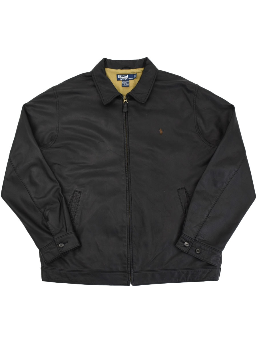 ラルフローレン レザースウィングトップ ブラック 表記(L) | すべての