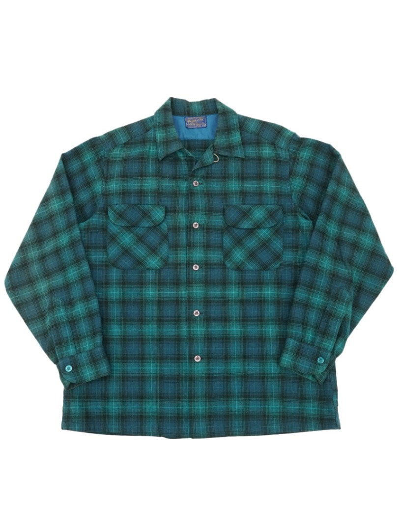 50's ペンドルトン 好配色チェック ボードシャツ 表記(M) | すべての
