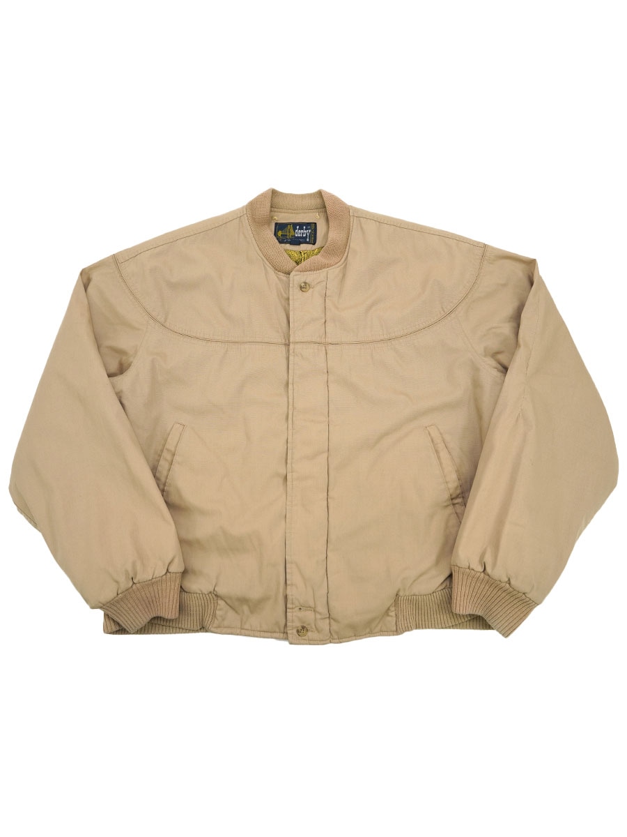 80's～ Derby of San Francisco ダービージャケット ベージュ 表記(L