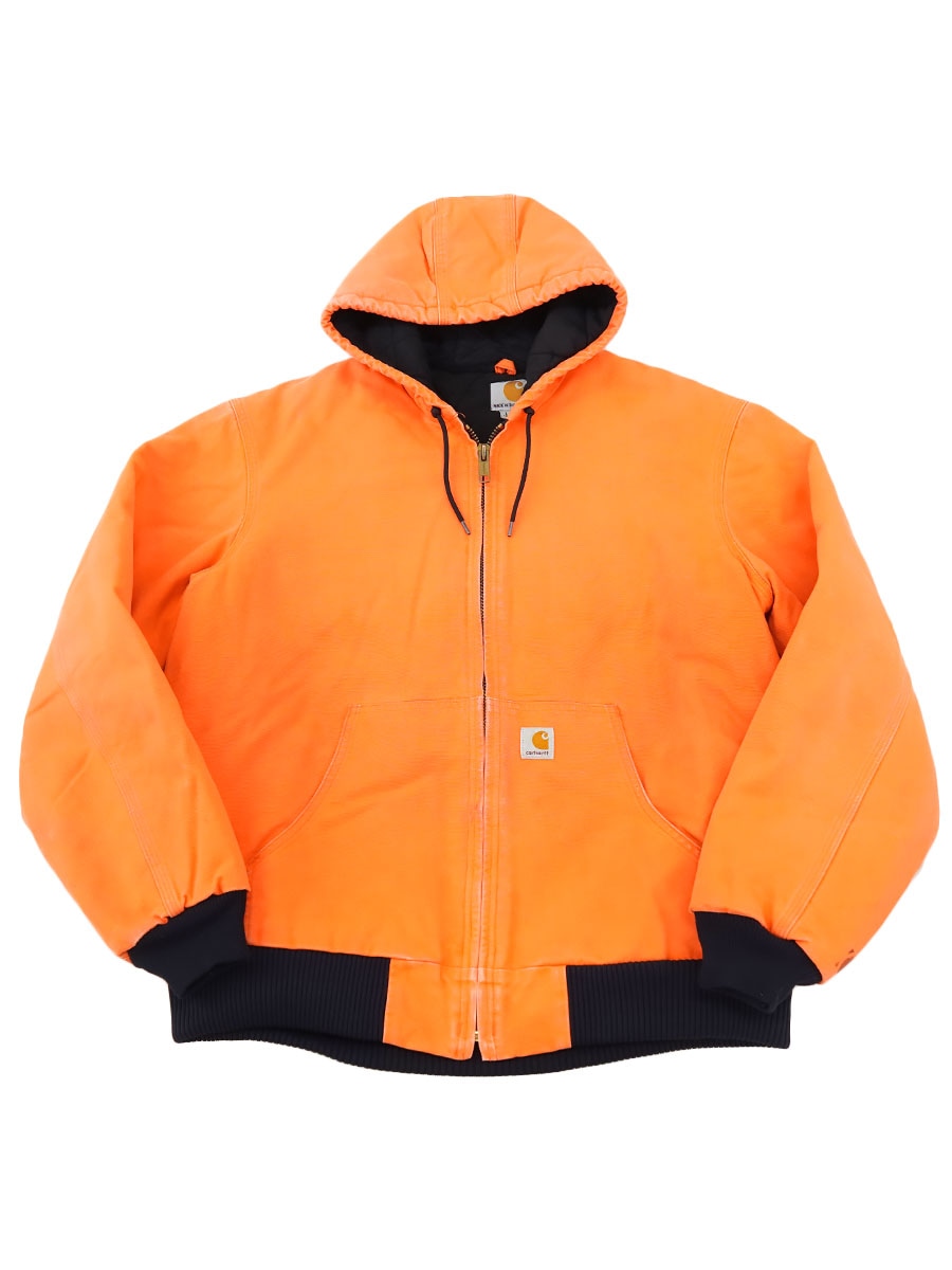 USA製 カーハート アクティブパーカー ブライトオレンジ 表記(L TALL