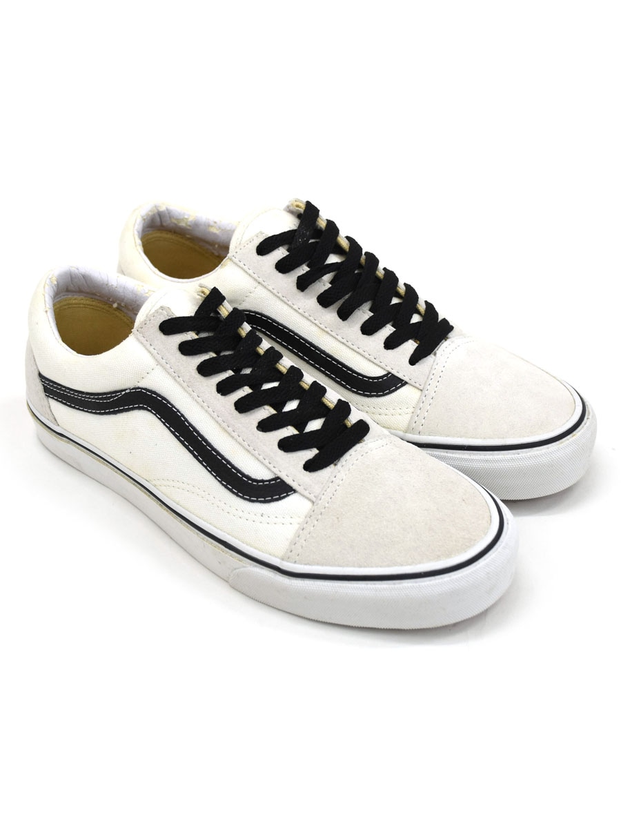 未使用 VANS VAULT x RAY BARBEE オールドスクール オフホワイトx