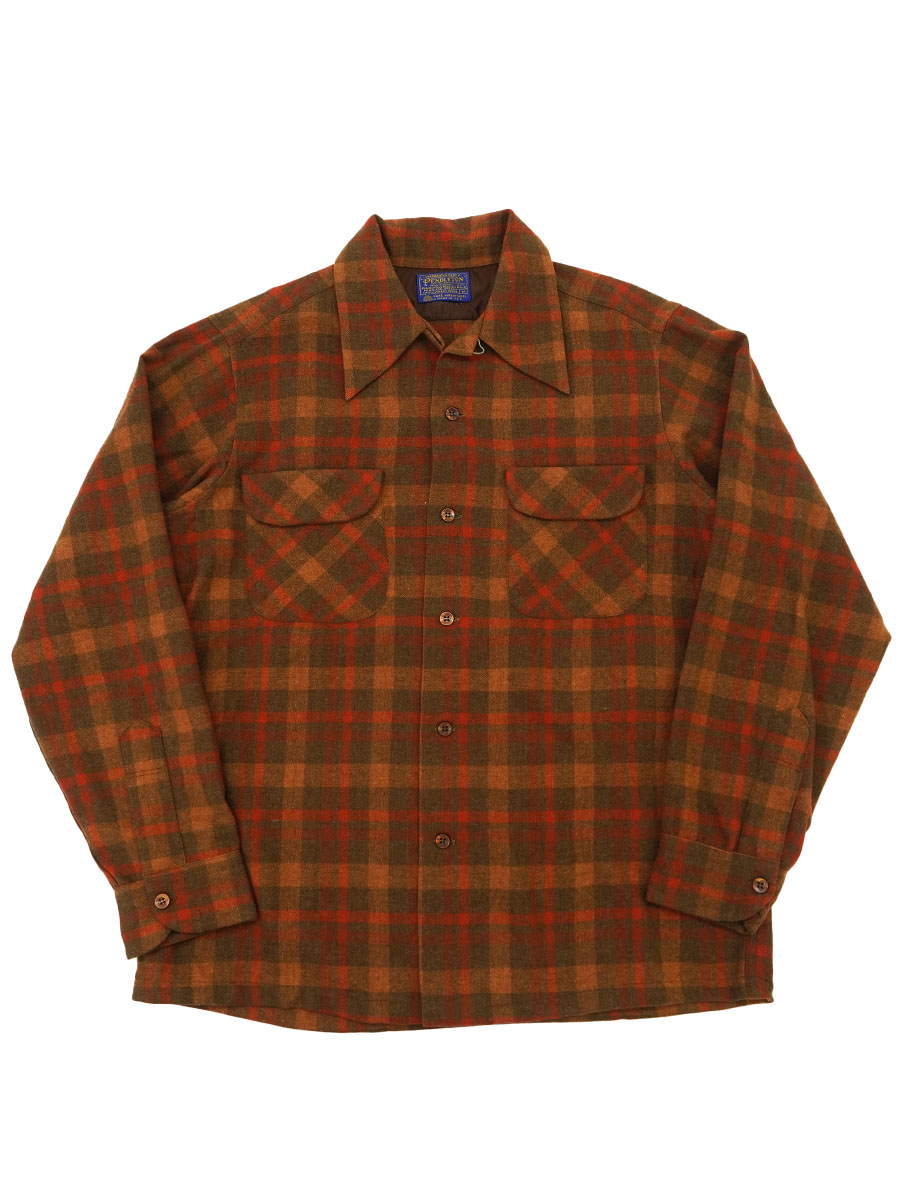 70's ペンドルトン 好配色チェック ボードシャツ 表記(M) | すべての