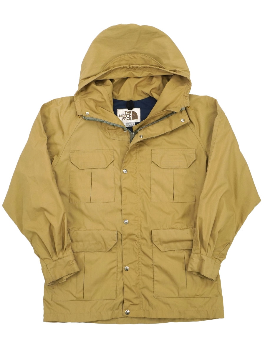 80's 茶タグ THE NORTH FACE マウンテンパーカ ベージュ 表記(M) USA製