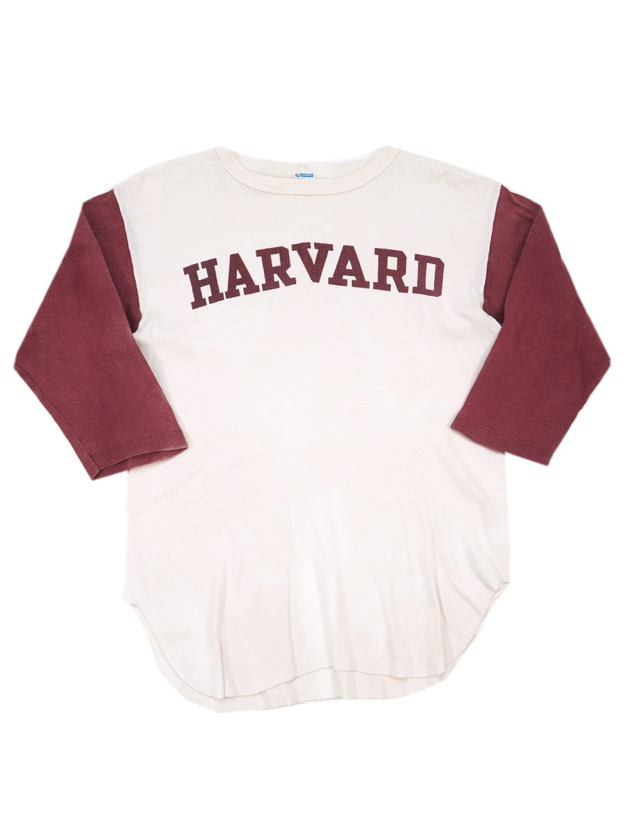 70's バータグ チャンピオン ''HARVARD'' 染み込みプリント ベース