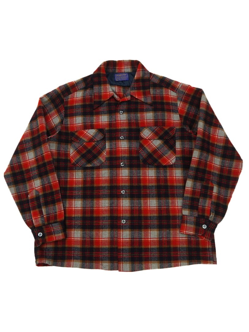 70's ペンドルトン 好配色チェック ボードシャツ 表記(L) USA製 | SOLD
