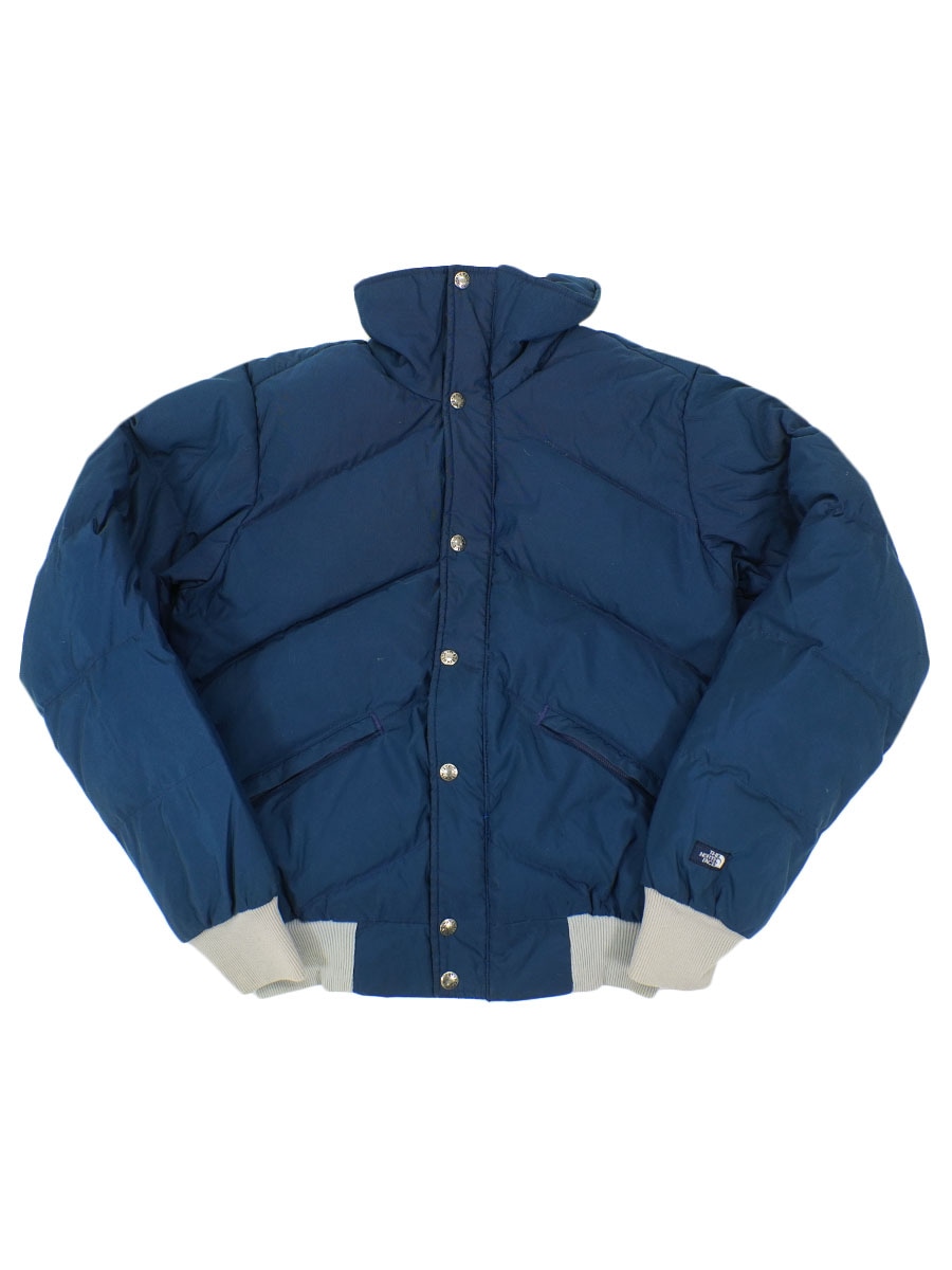 90's THE NORTH FACE ダウンジャケット ネイビー 表記(M) USA製