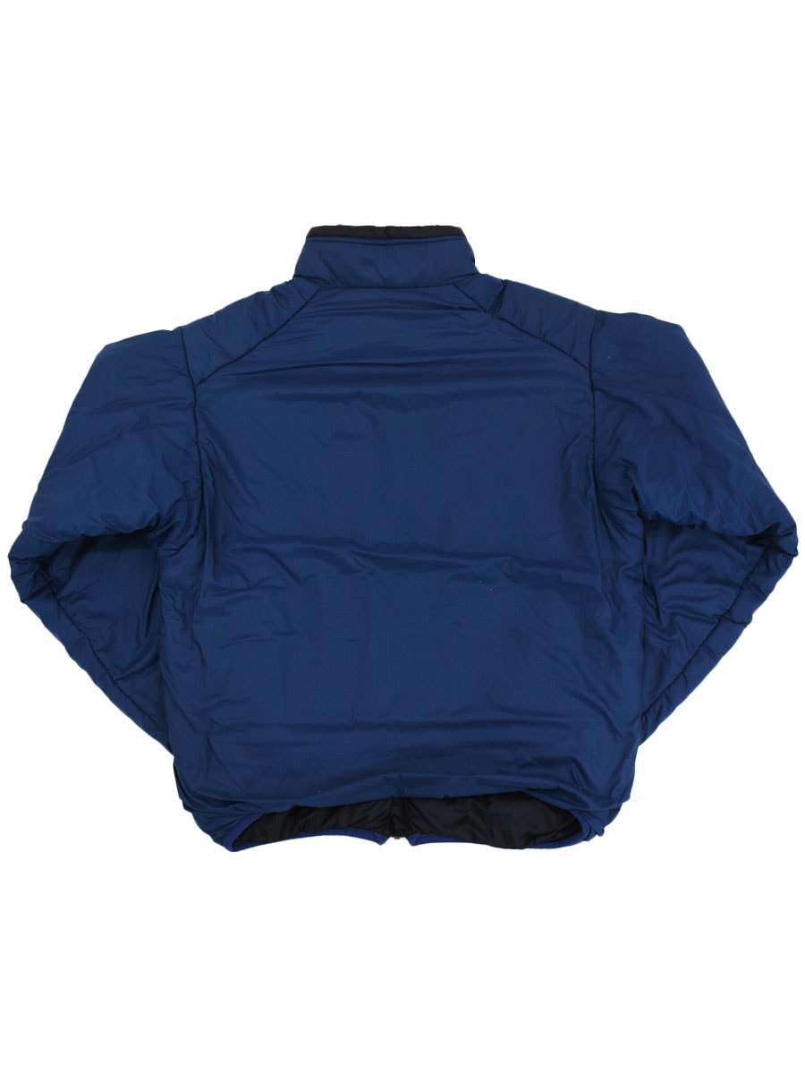 90's パタゴニア パフボールジャケット ストーンブルー/ブラック 表記