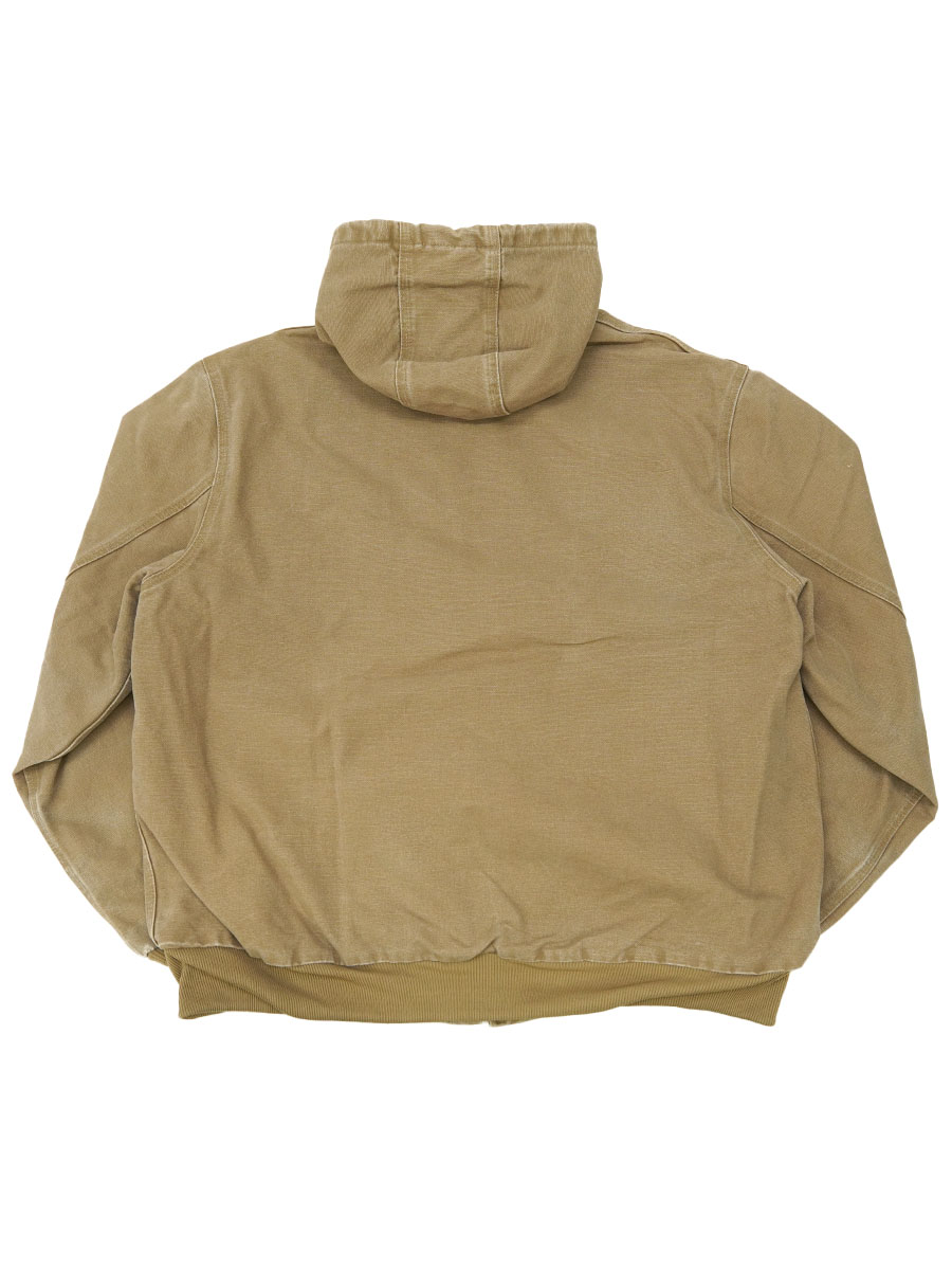 カーハート 裏サーマル アクティブジャケット ベージュ 表記(XL