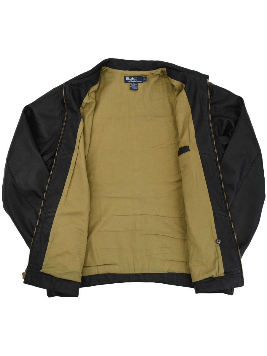 ラルフローレン レザースウィングトップ ブラック 表記(L) | すべての