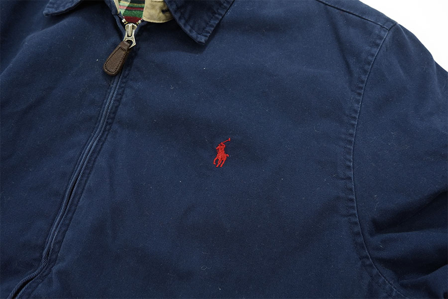 ラルフローレン スウィングトップ ネイビー 表記(L) 裏チェック | NEW