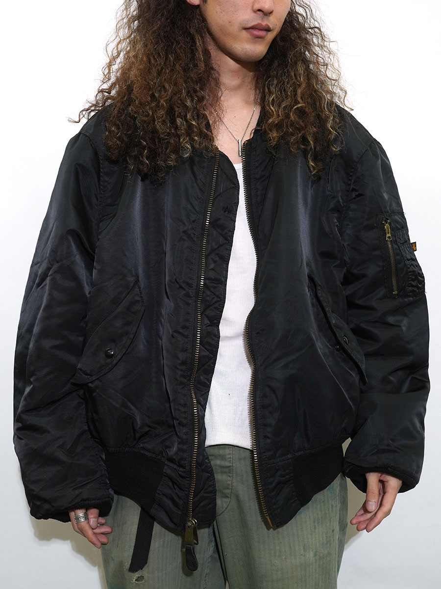 USA製 ALPHA INDUSTRIES MA-1 MIL-J-82790J フライトジャケット