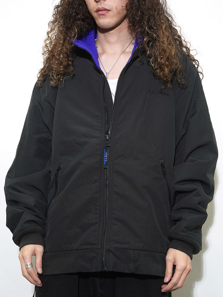 80's～ L.L.Bean ウォームアップジャケット ブラック 表記(L) | すべて