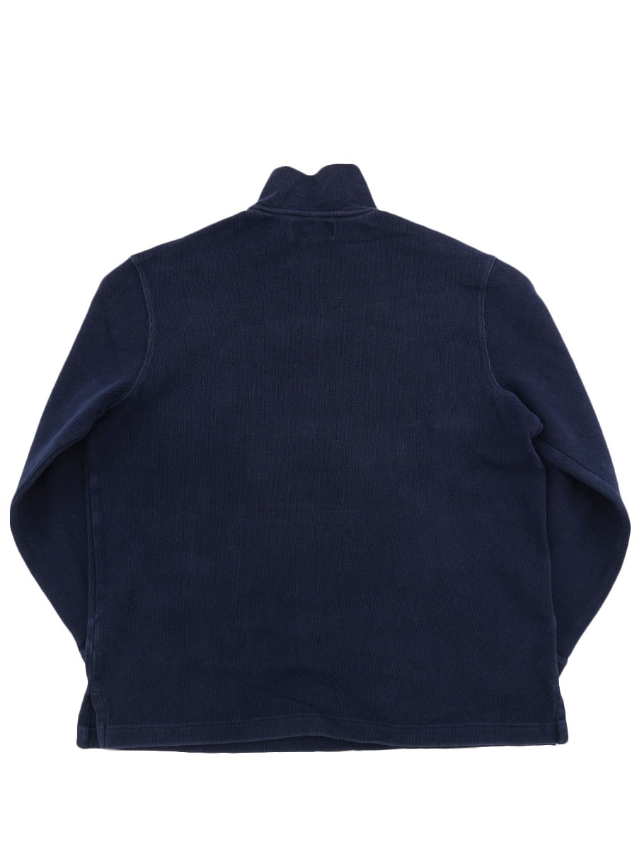 ラルフローレン ハーフジップ ドライバーズニット 100%コットン 表記(L