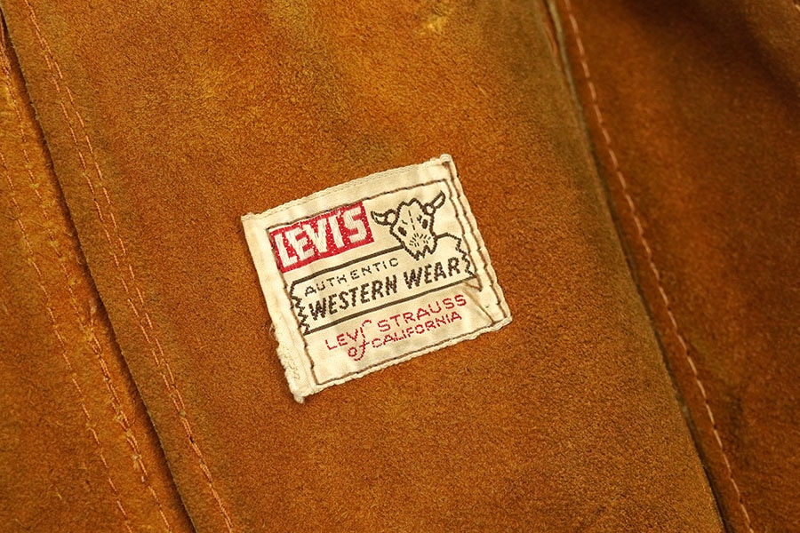 50's Levi's BIG-E ショートホーン 3rdタイプ スエードジャケット