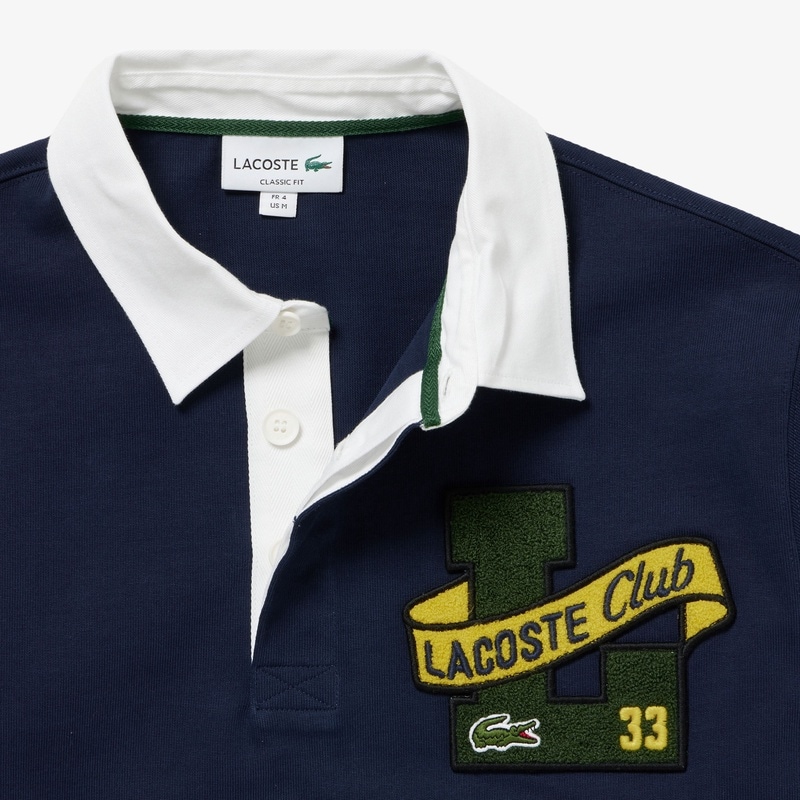 SALE／30%OFF】ラガーシャツ ラコステ ポロシャツ LACOSTE ヘリテージ