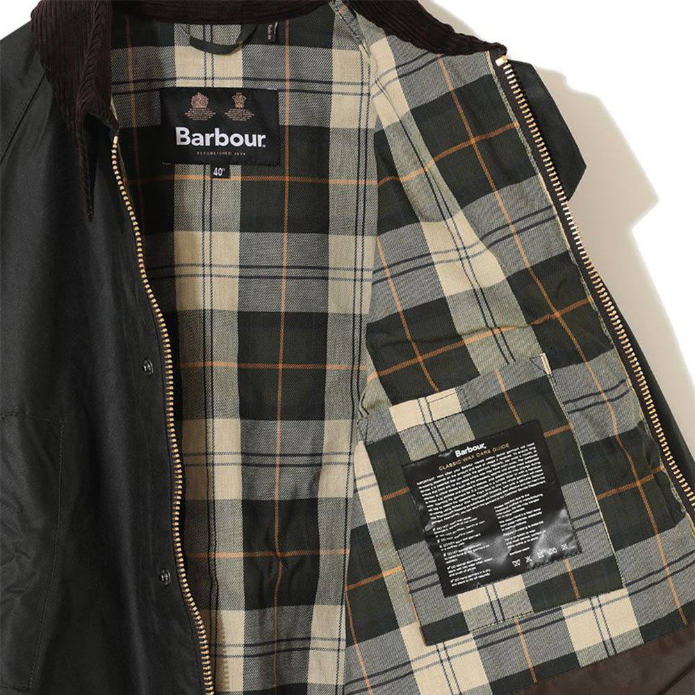 バブアー ビデイル ワックス コットン ブルゾン オーバーサイズ