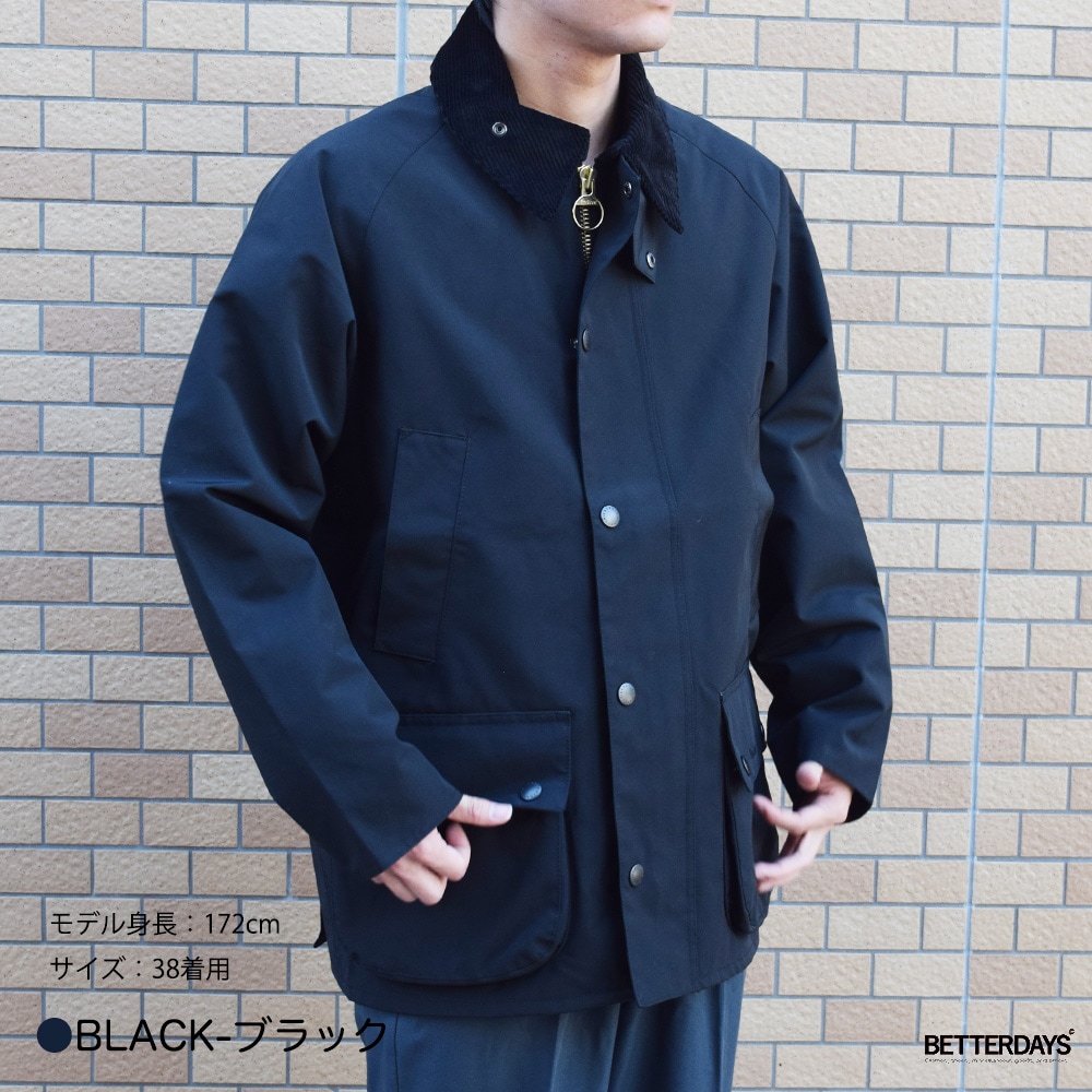 バブアー ノンオイル ビデイル 2レイヤー ノンオイルドコットン