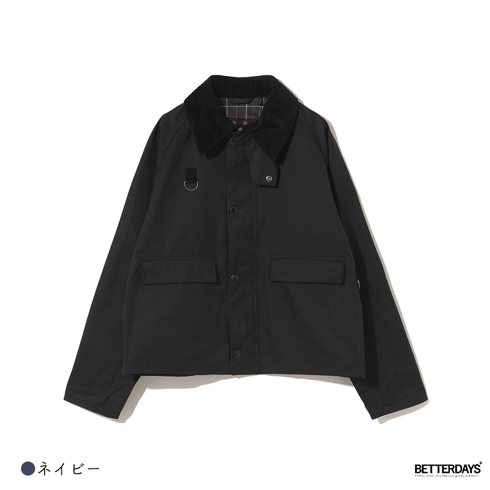 バブアー スペイカジュアル ピーチスキン ノンオイルドジャケット