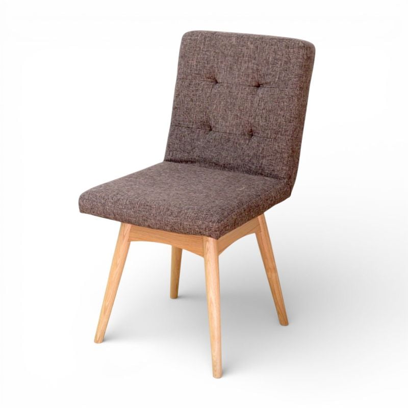 イケア IKEA KAUSTBY ダイニングチェア 木製 ブラック 肘無 椅子 イス