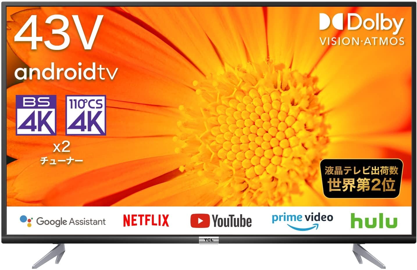 ビックオフ東中野／AV家電,テレビ21インチ以上／TCL 2021年モデル 43V