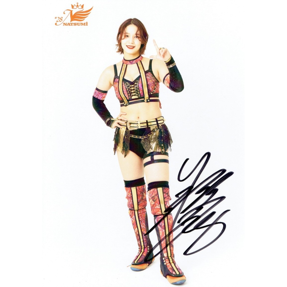 翔月なつみ #28 マリーゴールド ポートレート 直筆サイン入り