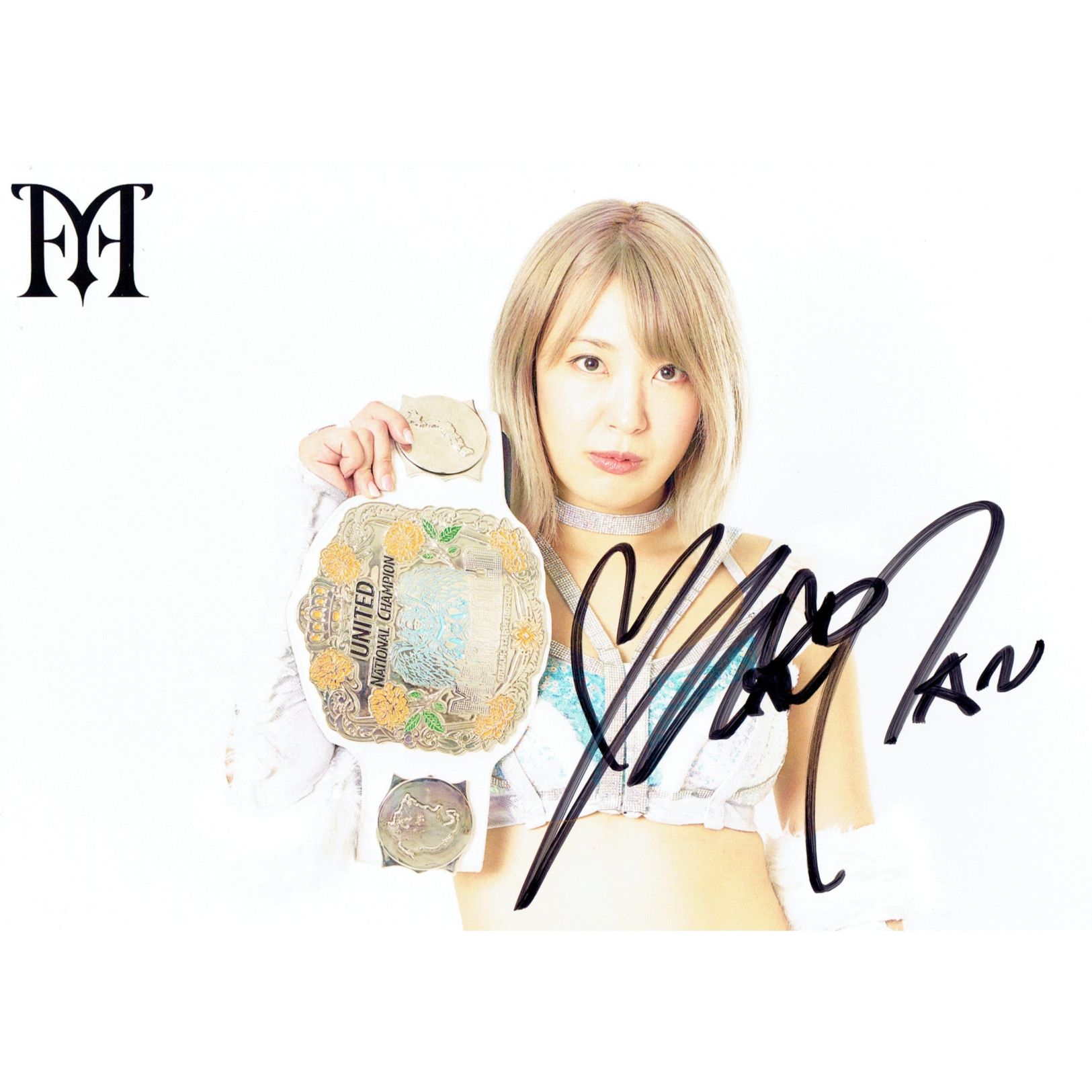 女子プロレス マリーゴールド 直筆サイン入りカード 桜井麻衣 トレカ